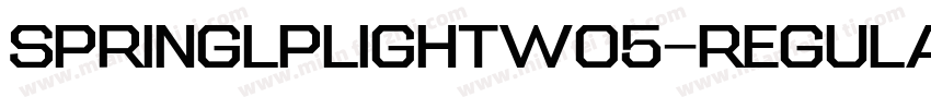 SpringLPLightW05-Regular Regular字体转换